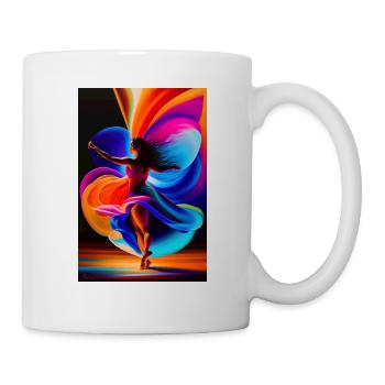 Tanzkollektion - Tasse - Weiß - Rechts