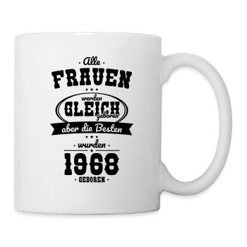 55. Geburtstag - Die Besten wurden 1968 geboren - Mug blanc - blanc - Droite