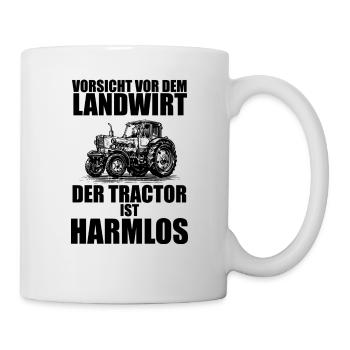 Landwirt Bauer Farmer - Tasse - Weiß - Rechts
