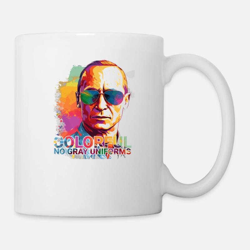 Colorful Resistance #Pu - Tasse - Weiß
