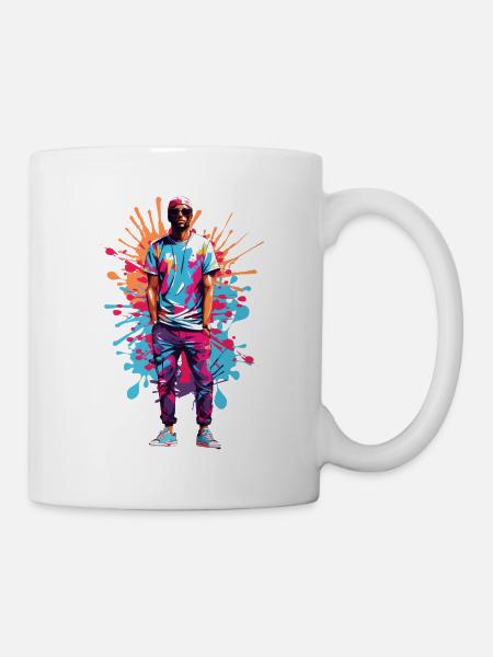 Hipsters cool - Mug blanc - blanc