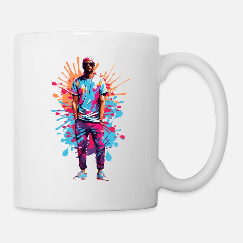 Hipsters cool - Mug blanc - blanc