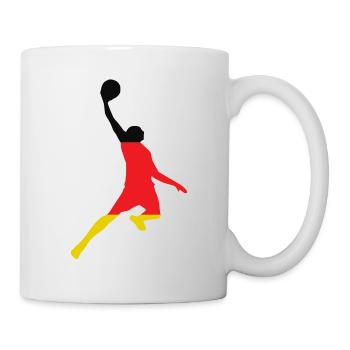 Basketball Win Germany - Mug - white - Right