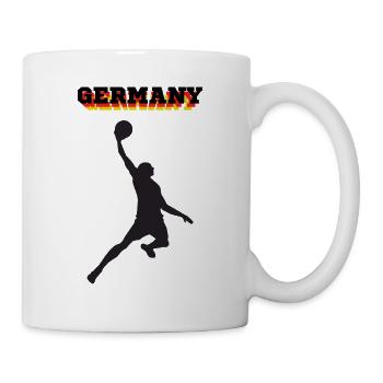 Basketball Win Germany - Mug - white - Right