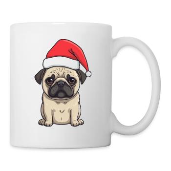 Christmas Pug Dog Lover - Mug - white - Right