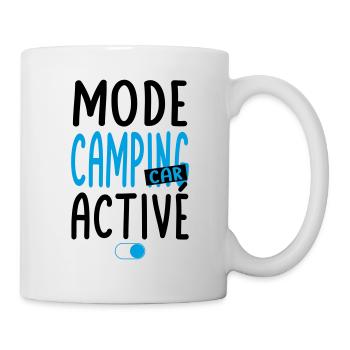 Mode Camping-car activé - Idée cadeau - Mug blanc - blanc - Droite