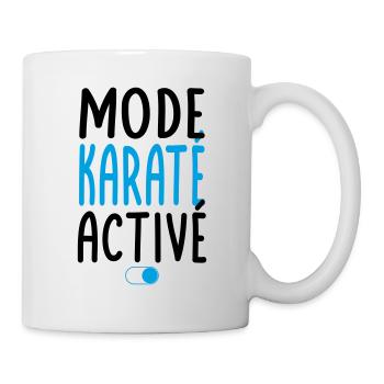 Mode Karaté activé - Idée cadeau - Mug blanc - blanc - Droite