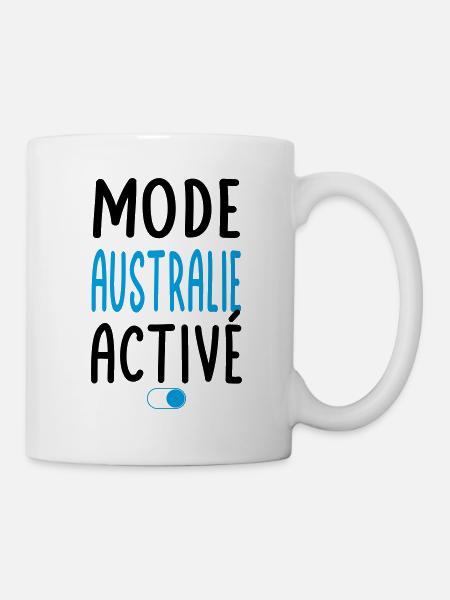 Mode Australie Activé - Idée Cadeau - Mug blanc - blanc