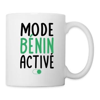 Mode Bénin Activé - Idée Cadeau - Mug blanc - blanc - Droite