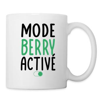 Mode Berry Activé - Idée Cadeau - Mug blanc - blanc - Droite