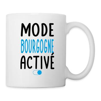 Mode Bourgogne Activé - Idée Cadeau - Mug blanc - blanc - Droite