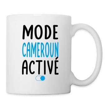 Mode Cameroun Activé - Idée Cadeau - Mug blanc - blanc - Droite