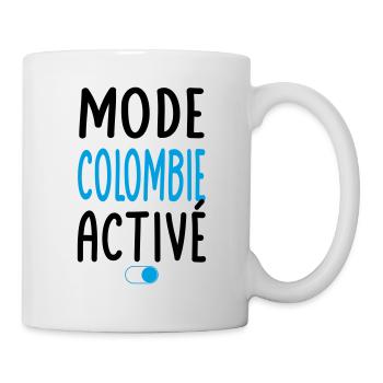 Mode Colombie Activé - Idée Cadeau - Mug blanc - blanc - Droite