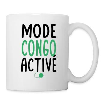 Mode Congo Activé - Idée Cadeau - Mug blanc - blanc - Droite