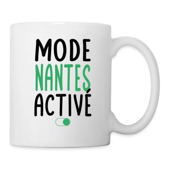 Mode Nantes Activé - Idée Cadeau - Mug blanc - blanc - Droite