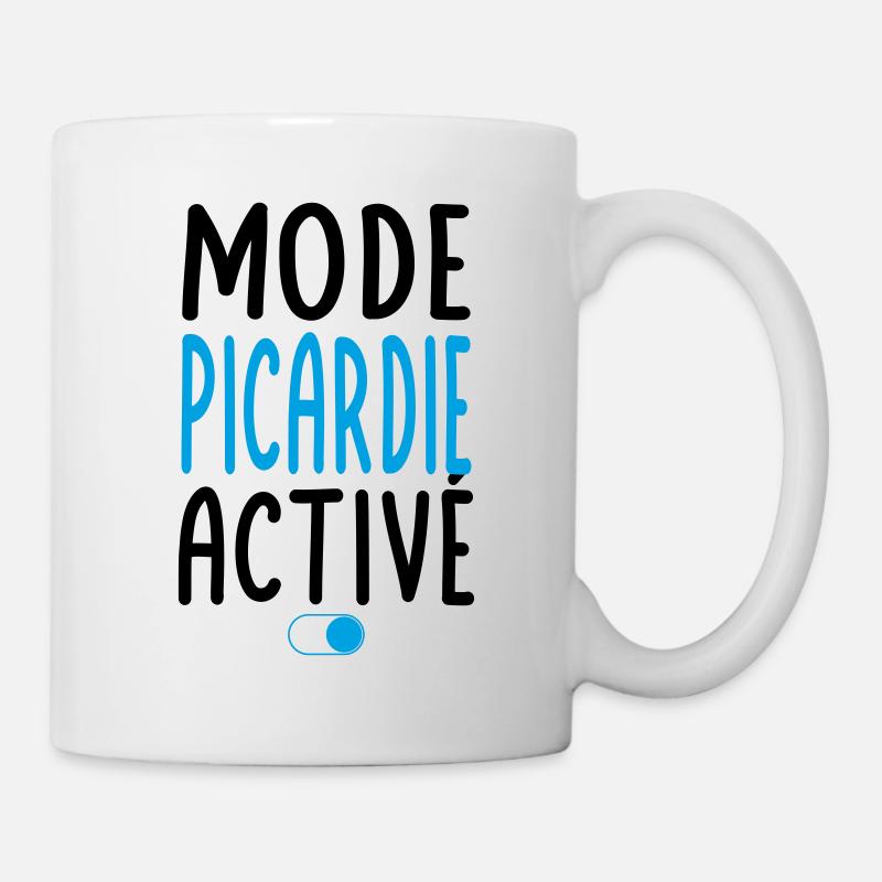 Mode Picardie Activé - Idée Cadeau - Mug blanc - blanc