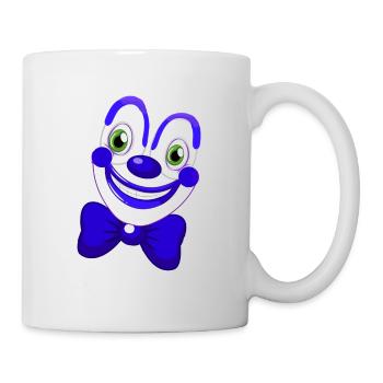 clown,carnival,clown face,carnival,helau,blue - Mug - white - Right