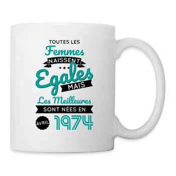 50th Anniversary - Best April 1974 - Mug - white - Right