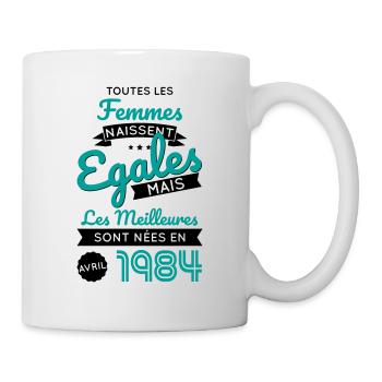 40th Anniversary - Best April 1984 - Mug - white - Right