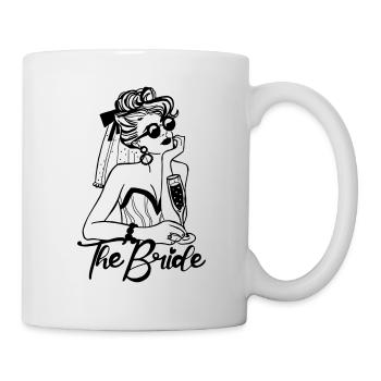La mariée - die Braut - Hochzeit - JGA - Mug blanc - blanc - Droite