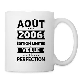 18th Anniversary - August 2006 Perfection - Mug - white - Right