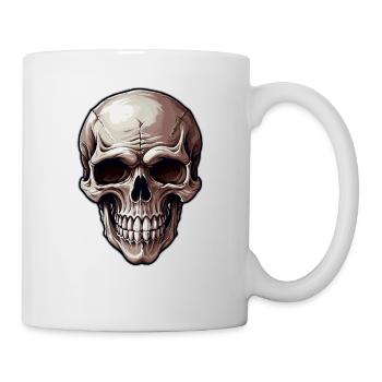 Skull - Mug - white - Right