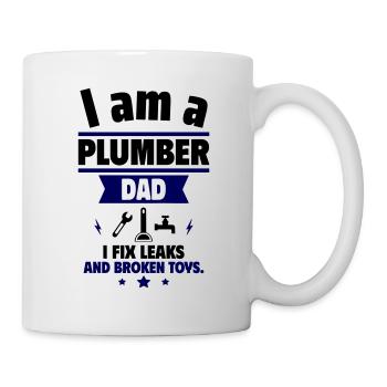 Dad Plumber,Gift for Father's Day - Mug - white - Right
