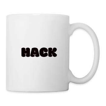 Hack Fleisch Kostüm Verkleidung Geschenkidee - Tasse - Weiß - Rechts