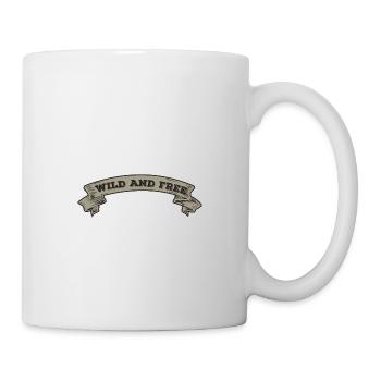 Wild and Free Banners - Mug - white - Right
