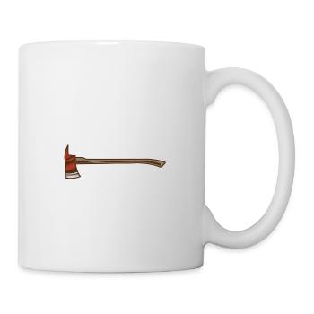 Ax fire department tool - Mug - white - Right