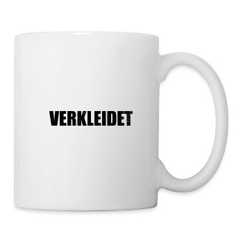 Verkleidet Geburtstag Halloween Fasching Karneval - Tasse - Weiß - Rechts