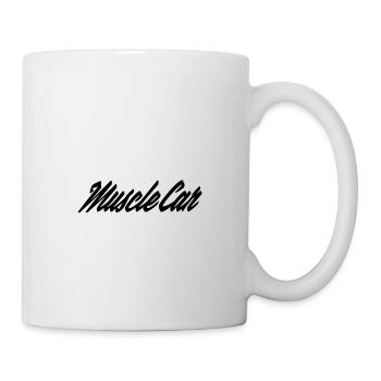 Muscle Car - Tasse - Weiß - Rechts