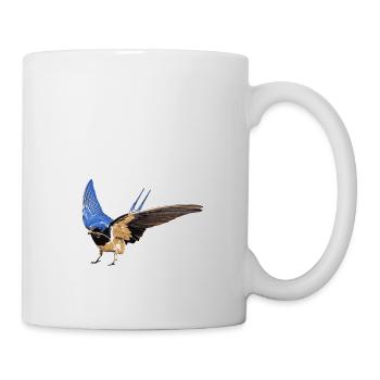 Smoky Swallow with stalk - Mug - white - Right