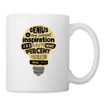 Reply with quote Thomas Edison - Mug - white - Right