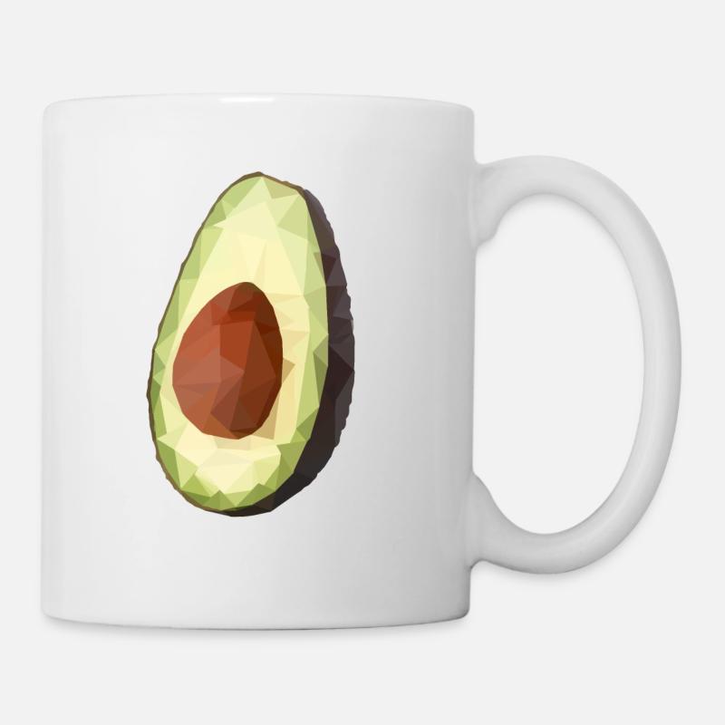Avocado - Tasse - Weiß