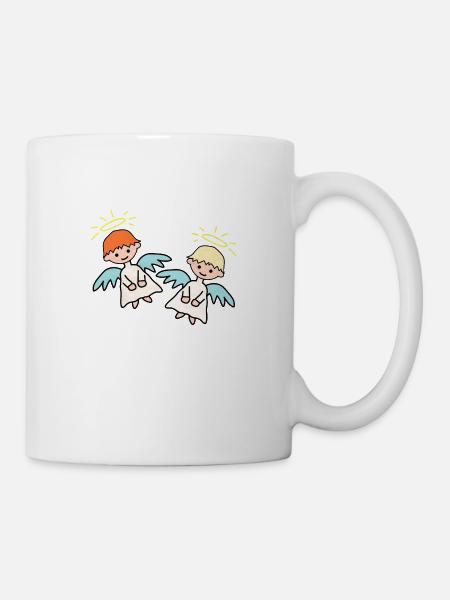 Two angels - Mug - white