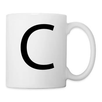 Letter C - Mug - white - Right