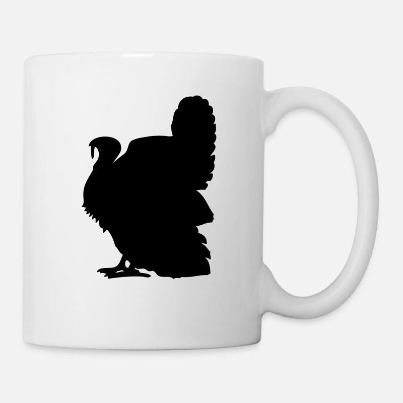 dindon - Mug blanc - blanc