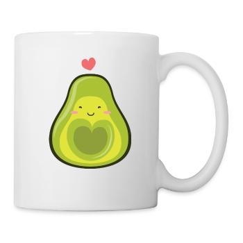 Avocado Love Couple (Part2) - Mug blanc - blanc - Droite
