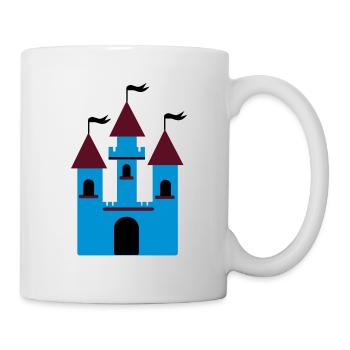 Schloss - Tasse - Weiß - Rechts