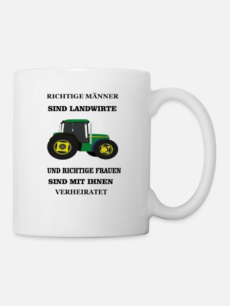 landwirte - Tasse - Weiß