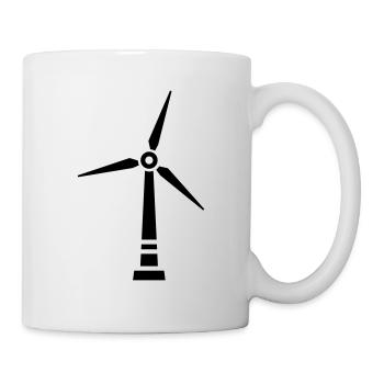 moulin à vent - Mug blanc - blanc - Droite
