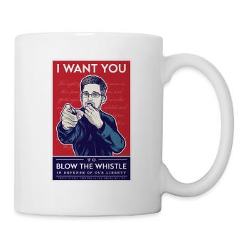 Coup de sifflet - Mug blanc - blanc - Droite
