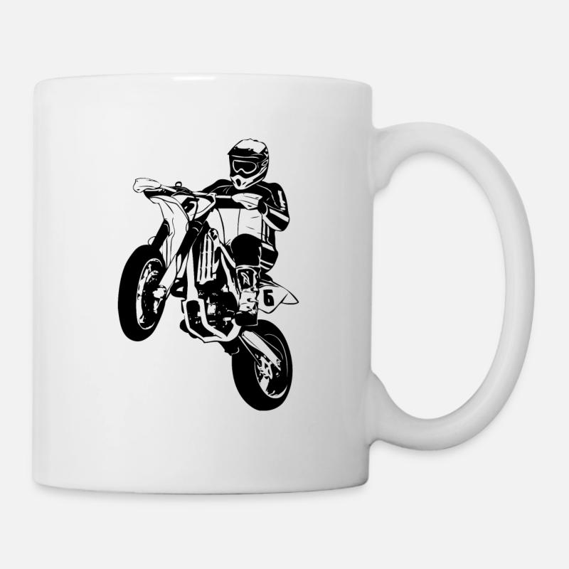 Supermoto - Supermotard - Mug - white
