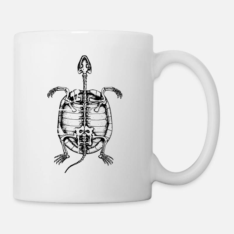 Fossil - turtle - Mug - white