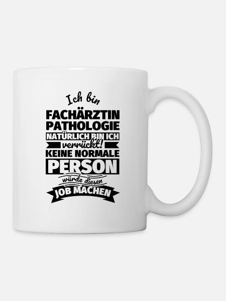 Fachärztin Pathologie Geschenke - Tasse - Weiß