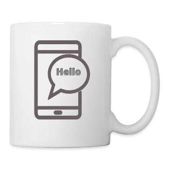 vêtement et accessoire - Mug blanc - blanc - Droite
