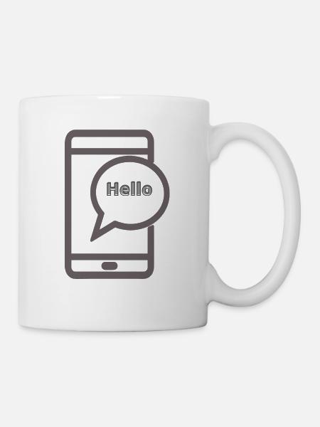 vêtement et accessoire - Mug blanc - blanc