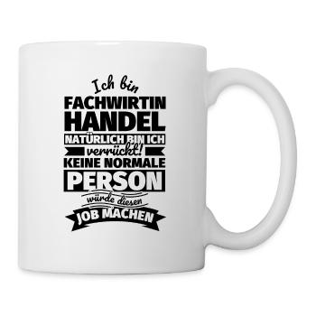 Fachwirtin Handel Geschenke - Tasse - Weiß - Rechts