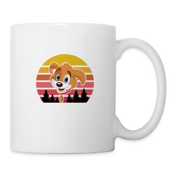 Rockin The Dog Mom - dog lover - Mug - white - Right